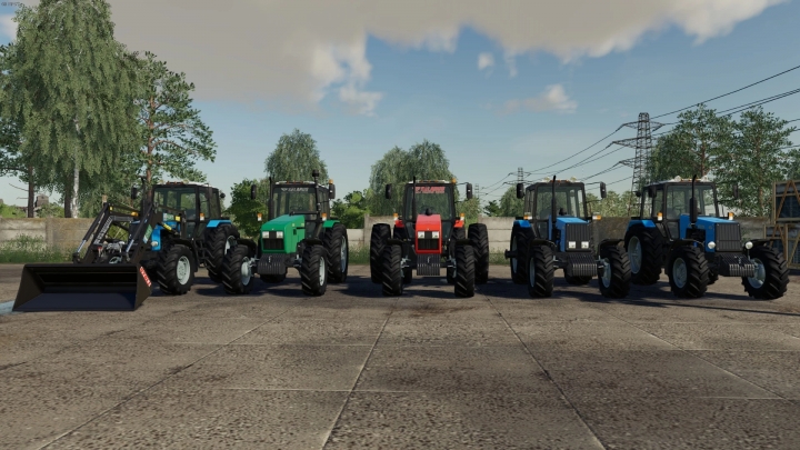 FS19 - MTZ 1221 Rat Tractor V1.0