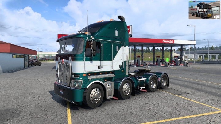 Ats Rta Mods Kenworth K200 Truck V14 Bsa Revision 140 141 American Truck Simulator