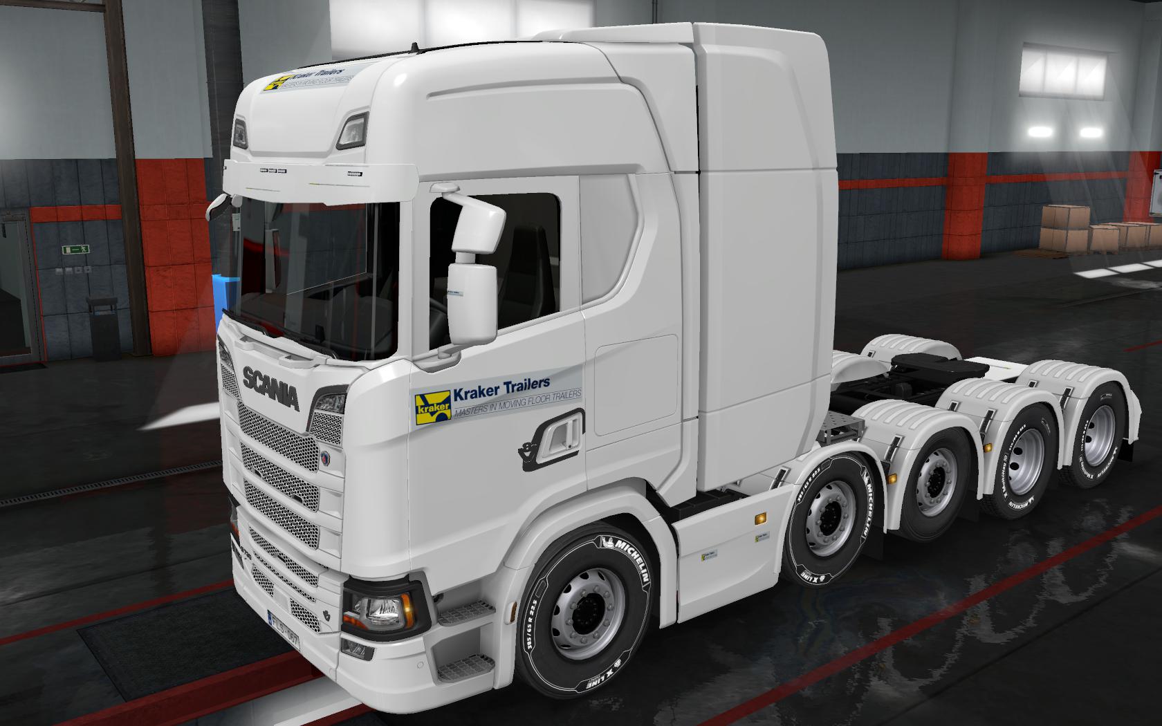 ETS2 - Scania S Next Gen 8x4 Kraker Trailers Skin (1.36.x) | Euro Truck ...