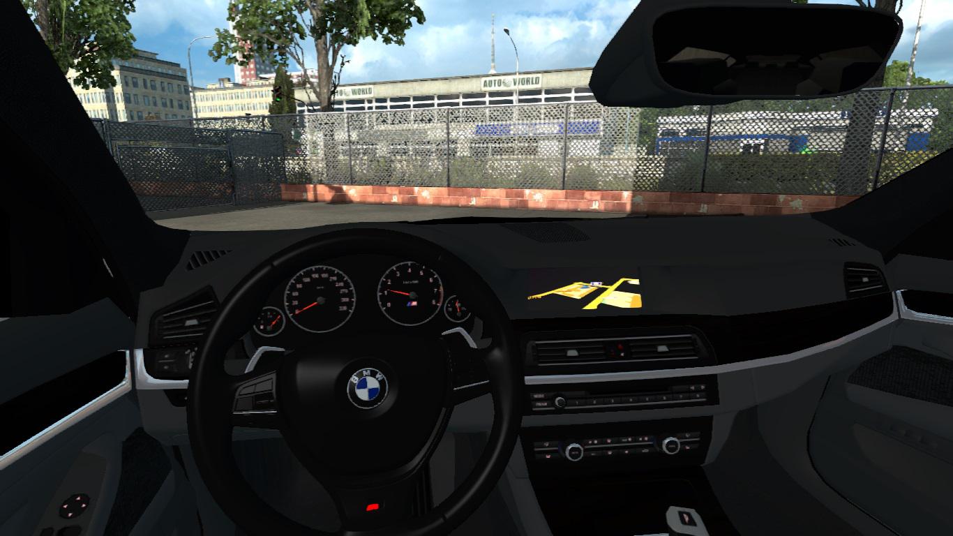 ETS2 BMW M5 F10 Sedan Car Mod (1.35.x) Euro Truck Simulator 2