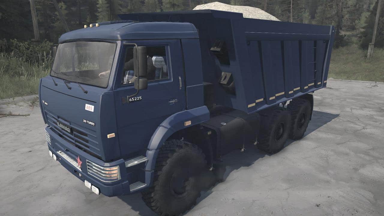 Spintires:Mudrunner - Kamaz-65225 Truck V19.06.20