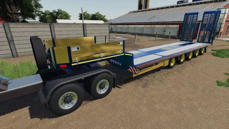 FS19 - Doll Low Loader Trailer V1.0