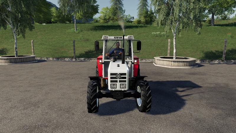 FS19 - Steyr 8090A Turbo SK2 Basic Tractor V1.6.1