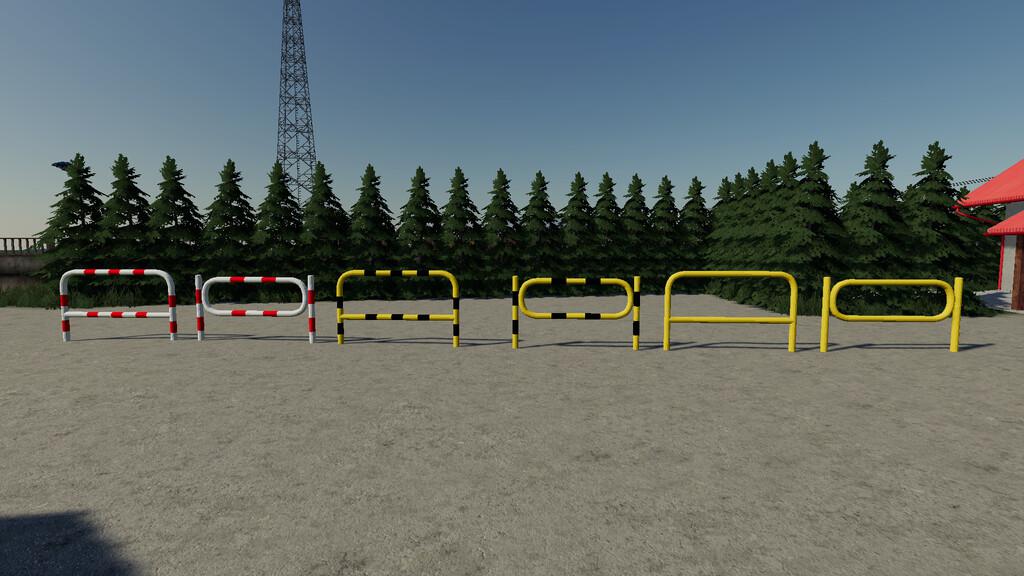 FS19 - Polish Barrier Pack Prefab V1.0