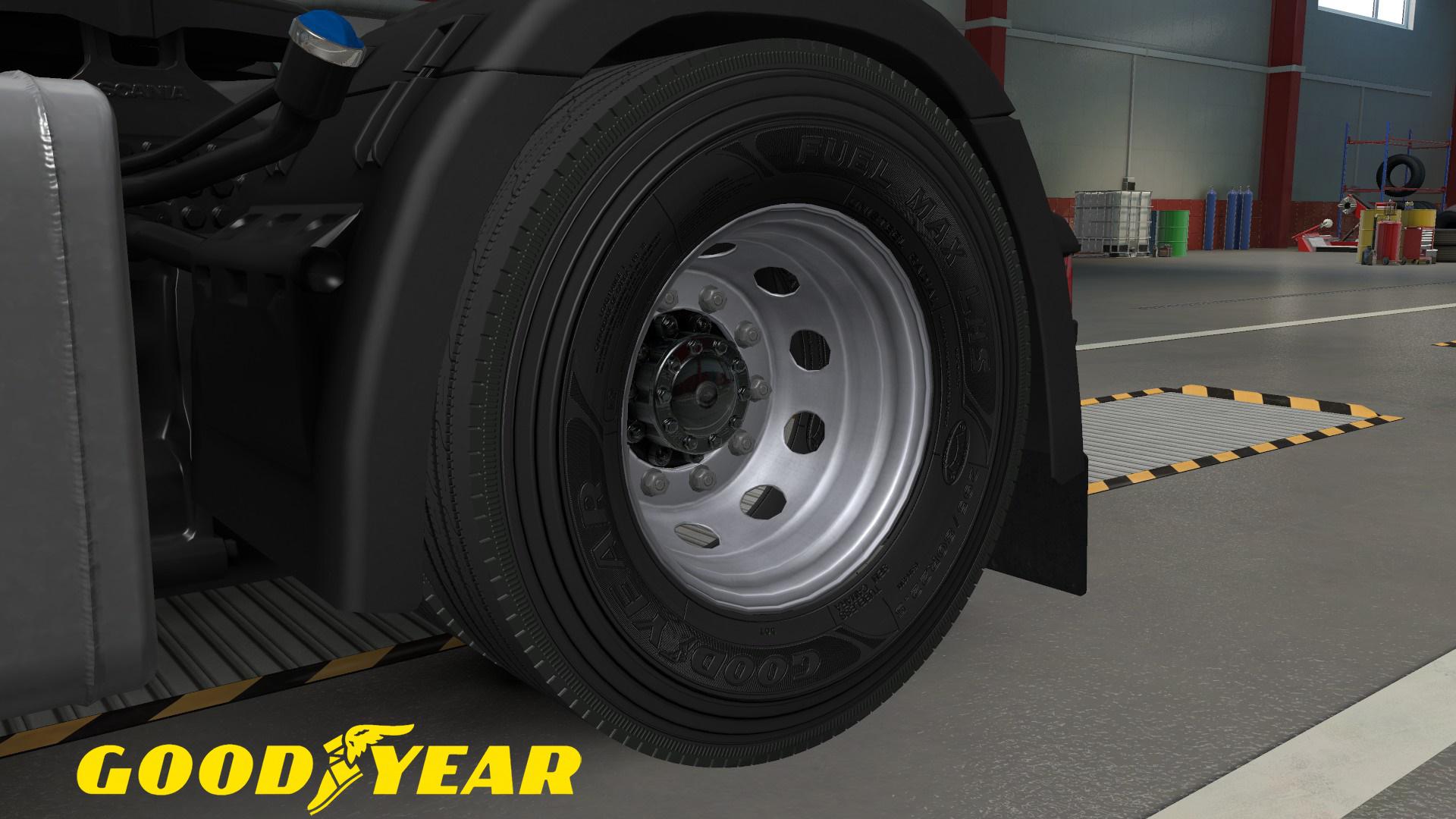 ETS2 Goodyear Tires (1.40.x) Euro Truck Simulator 2
