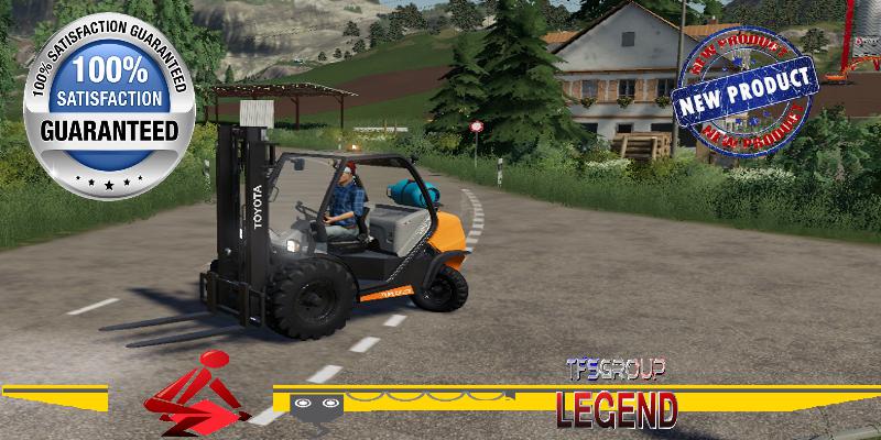 FS19 - GPL Toyota Forklift V1.5