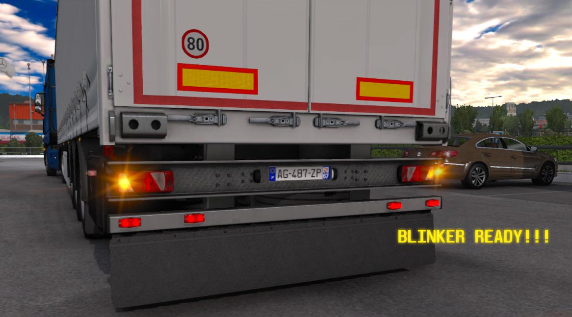 ETS2 - Rework Mudflap + Slot + Rework Eco Light (1.38.x)