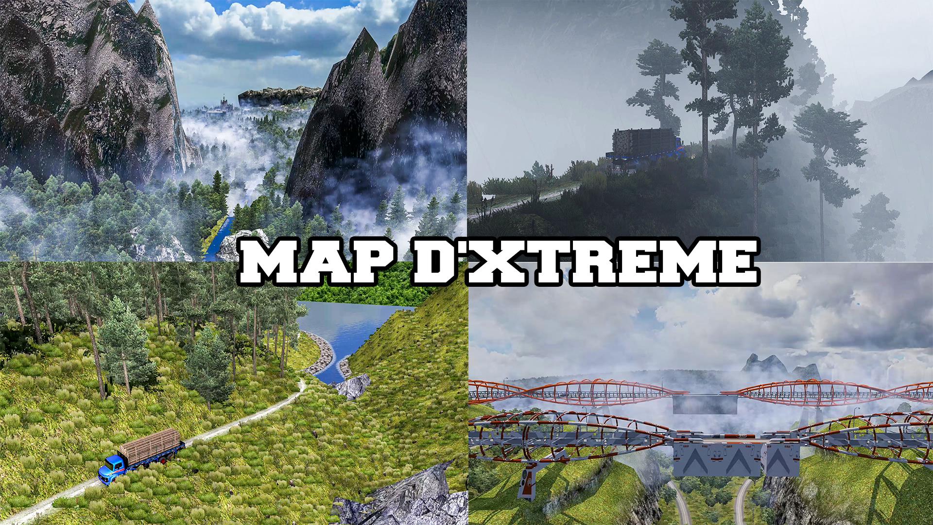ETS2 - Dxtreme Map (Extreme Forest)