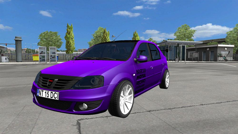 ETS2 - Dacia Logan 2011 Car Mod (1.35.X)