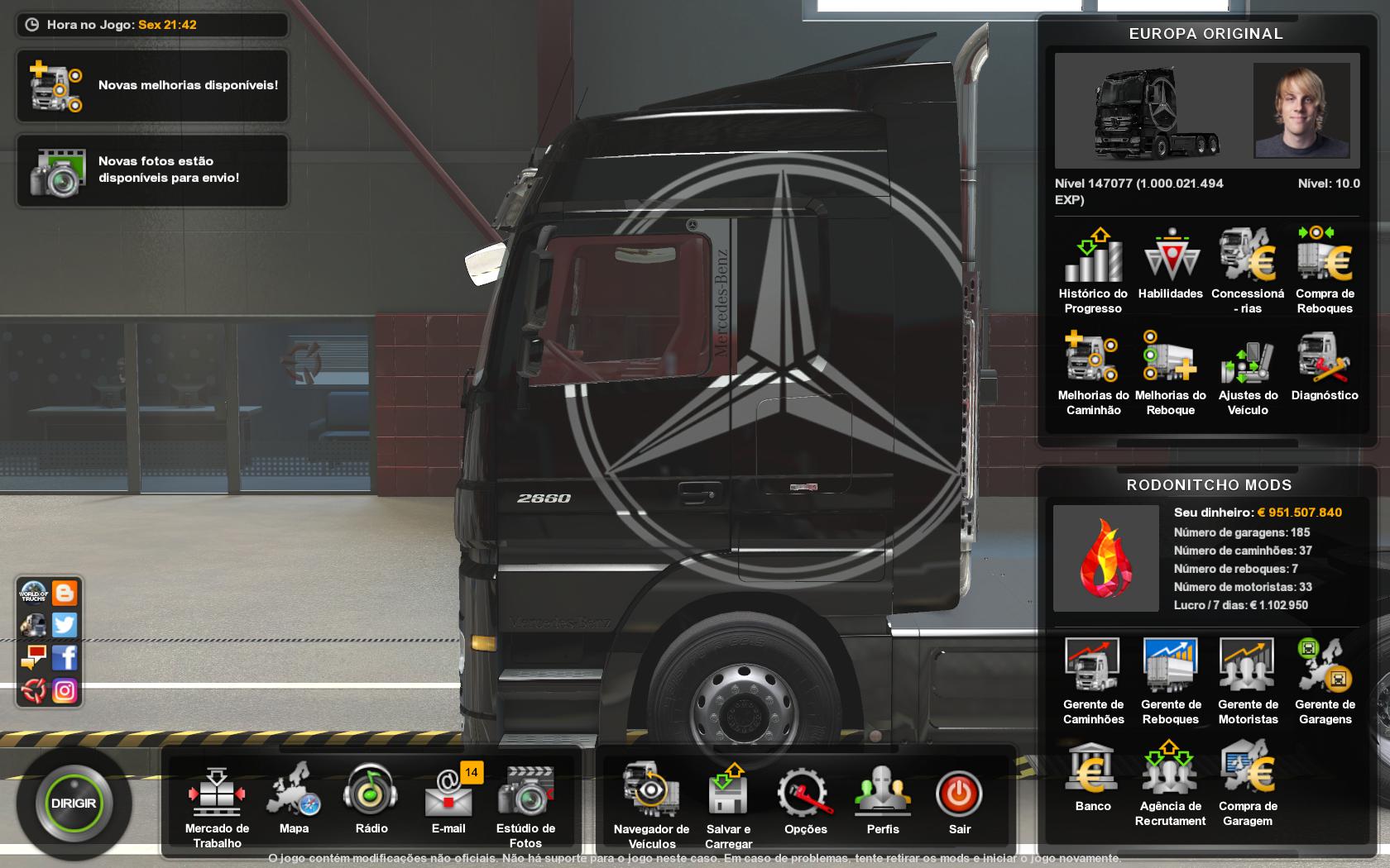 ETS2 - Orginal Map for Profile Mod (1.37.x)