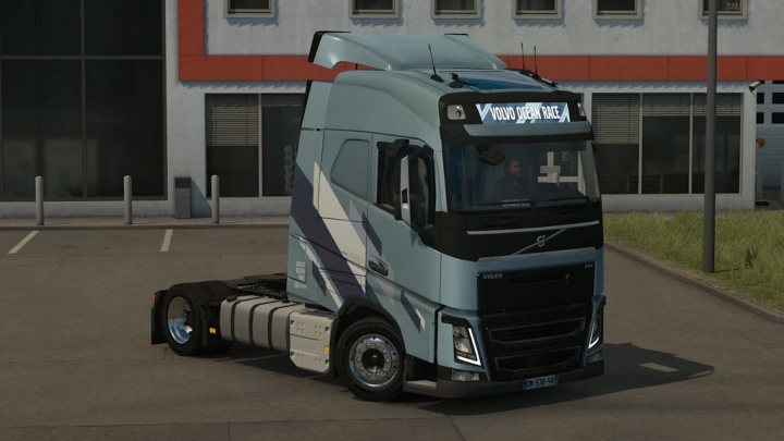 ETS2 - Low Deck Chassis Addon for Eugene Volvo FH V1.5 Fixed (1.40.x)