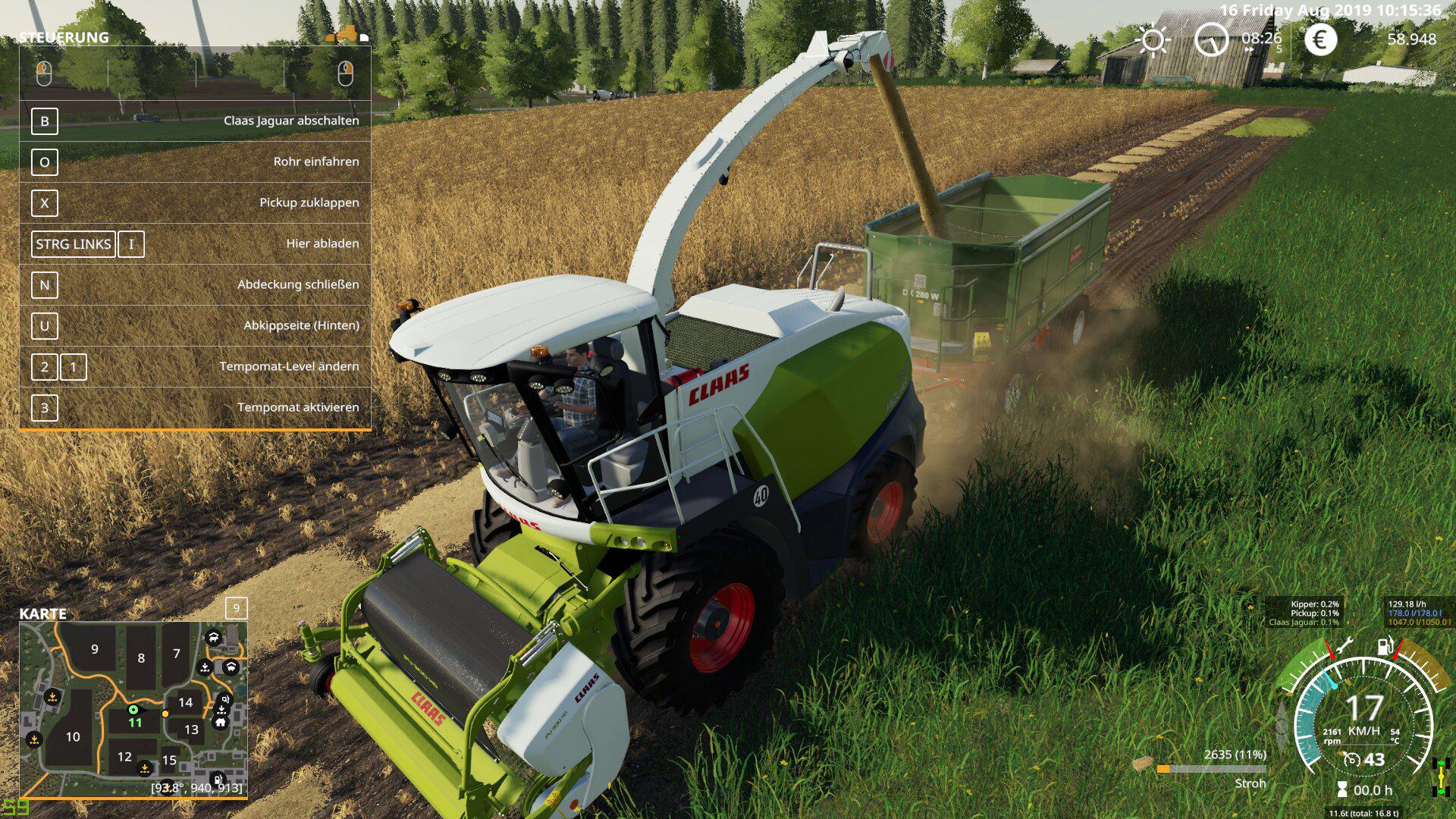 FS19 - TUT for the insertion of straw chaff v1.0