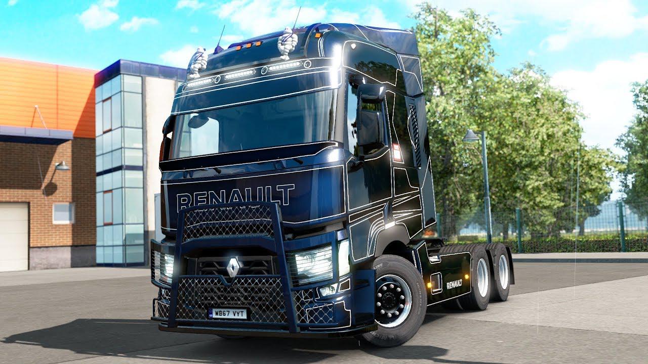 Ets2 Renault T Tuning Pack 1 38 X Euro Truck Simulator 2 Mods Club