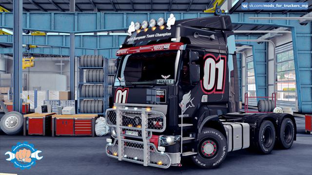 ETS2 - Renault V8 Super Edition V1.0 (1.39.x)