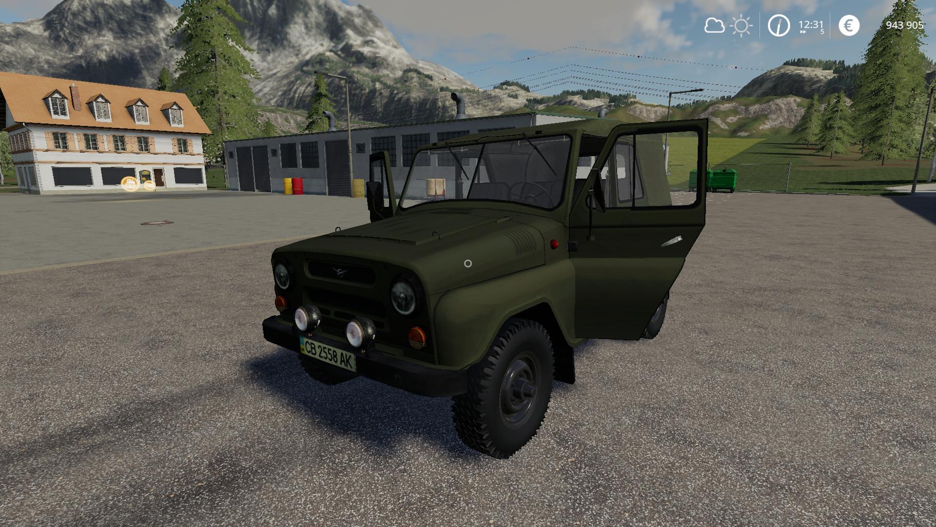FS19 - Uaz 469 V1.0