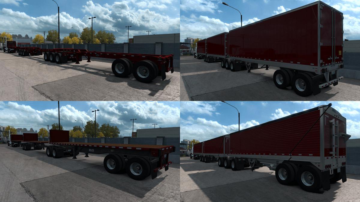 ATS - Road Trains [MP-SP TruckersMP] (1.36.x)