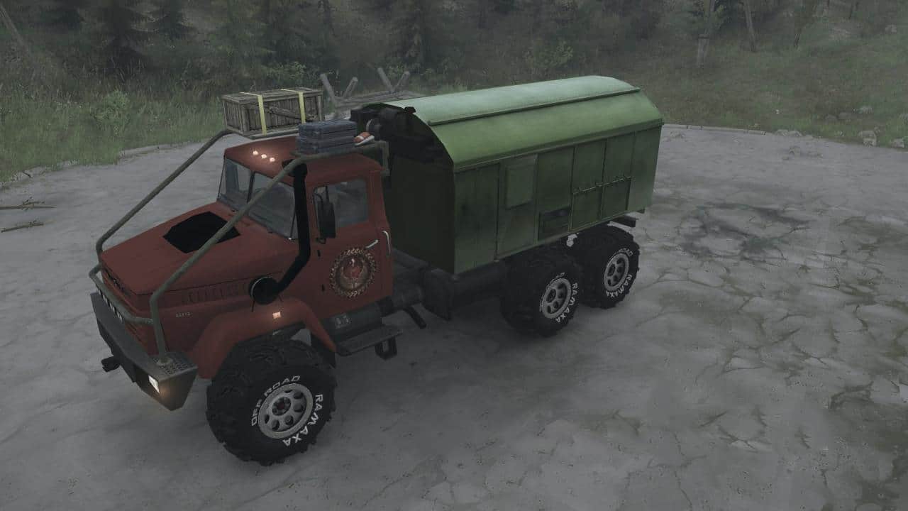 Spintires:Mudrunner - KrAZ-64372 Truck V19.10.19