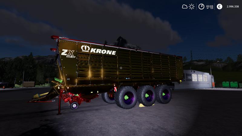 FS19 - Krone ZX 560 GD Nerd by Raser 0021 MP v1.0