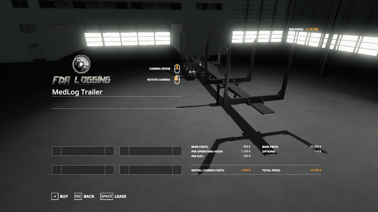 FS19 - MedLog Trailer V1.0