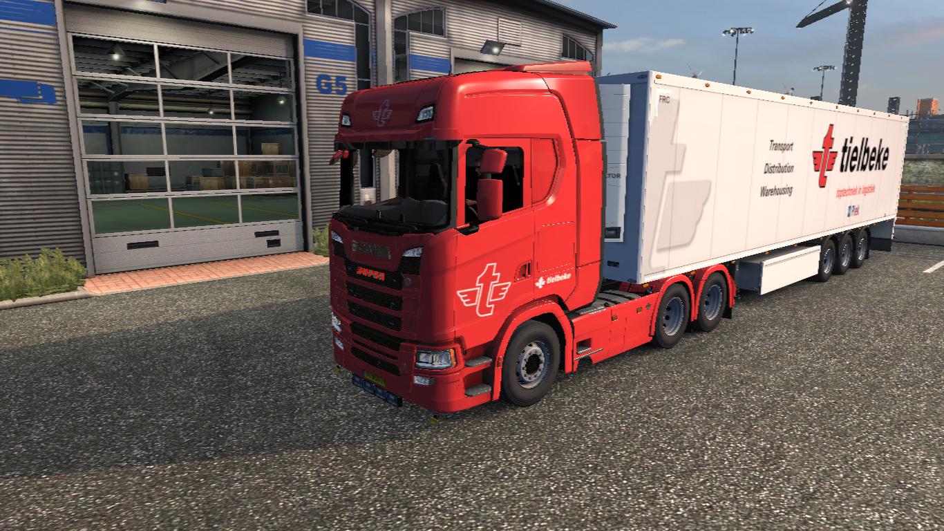 ETS2 - Tielbeke Next Gen S And Owner Trailer Skin (1.35.X)