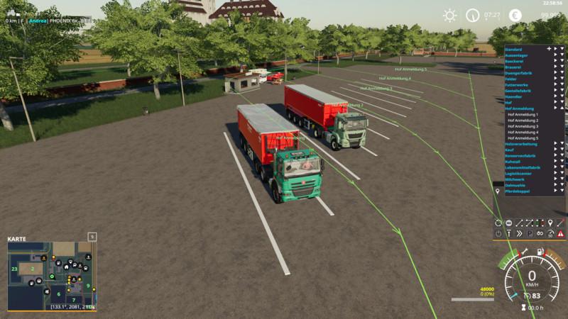 FS19 - AutoDrive Courses for Saxonia 2019 V1.2