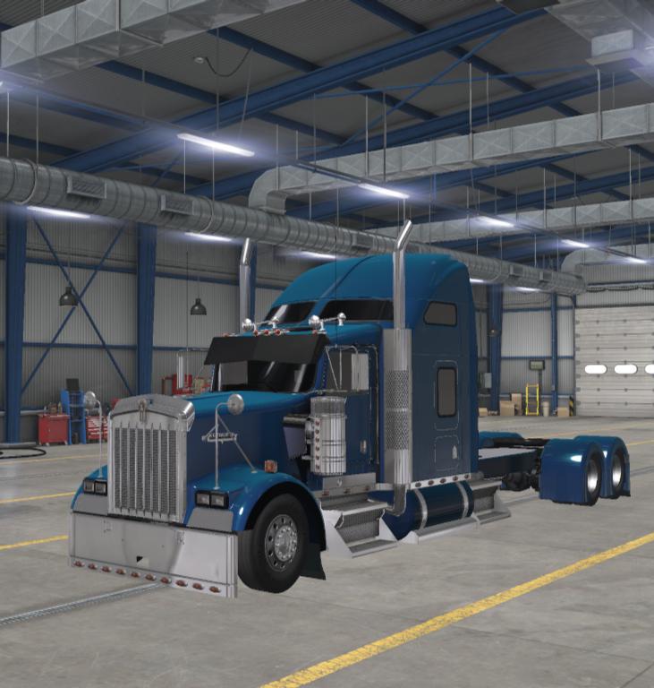 ETS2 - Kenworth W900 Long Truck (1.38.x)