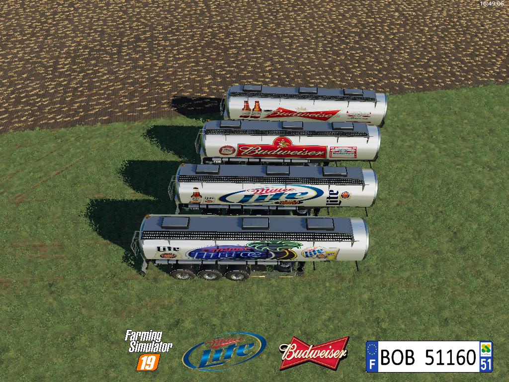 FS19 - Pack Trailer Beer US V1.0.0.8