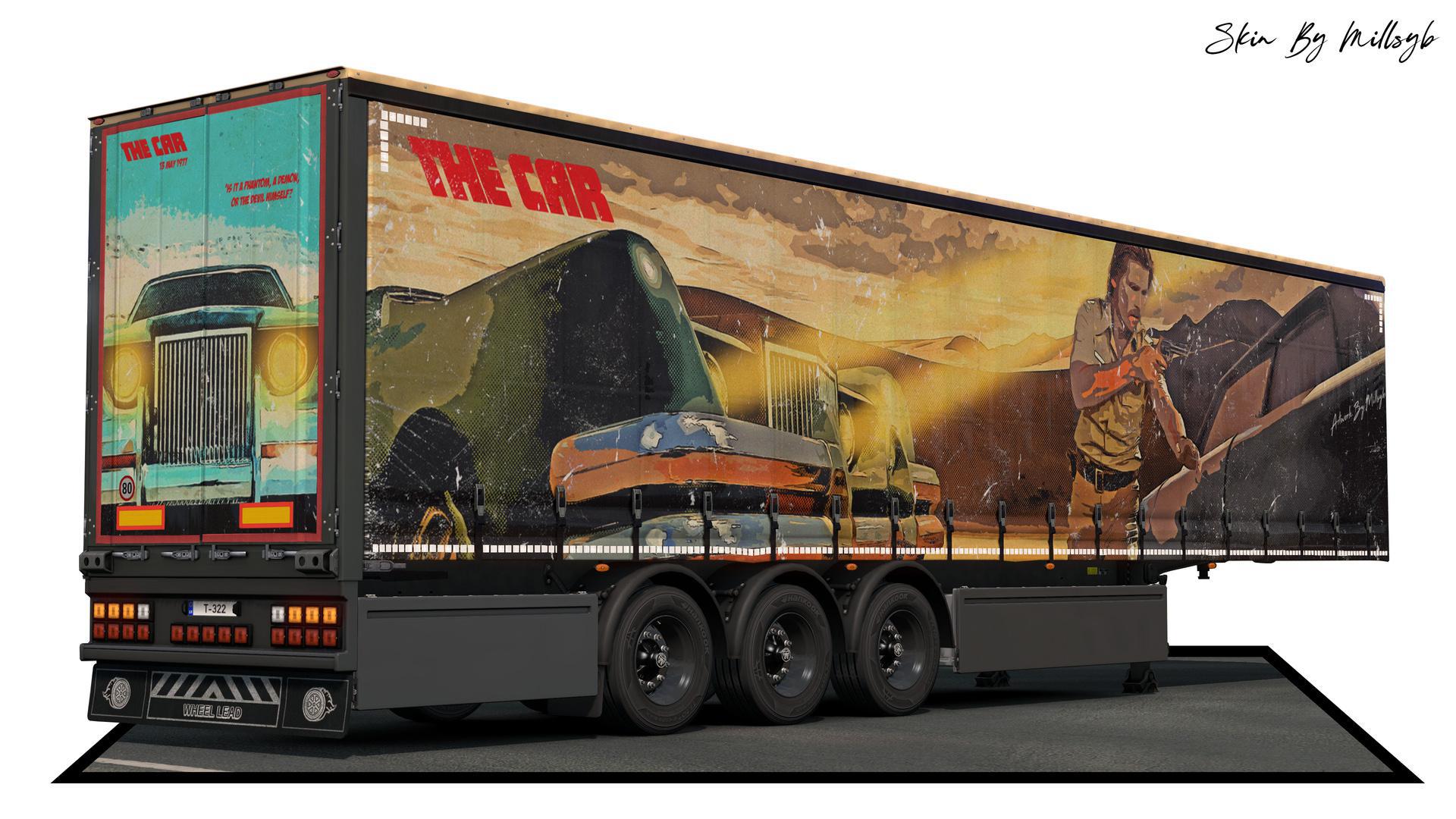ETS2 - The Car Trailer Skin V1.0 (1.36.x)