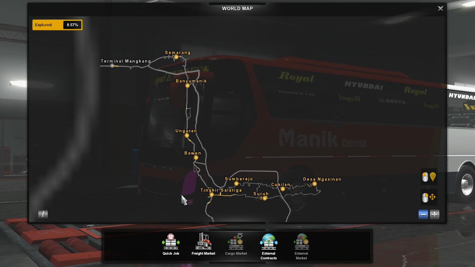 ETS2 - Ndesovania Map for Profile Mod (1.36.x)