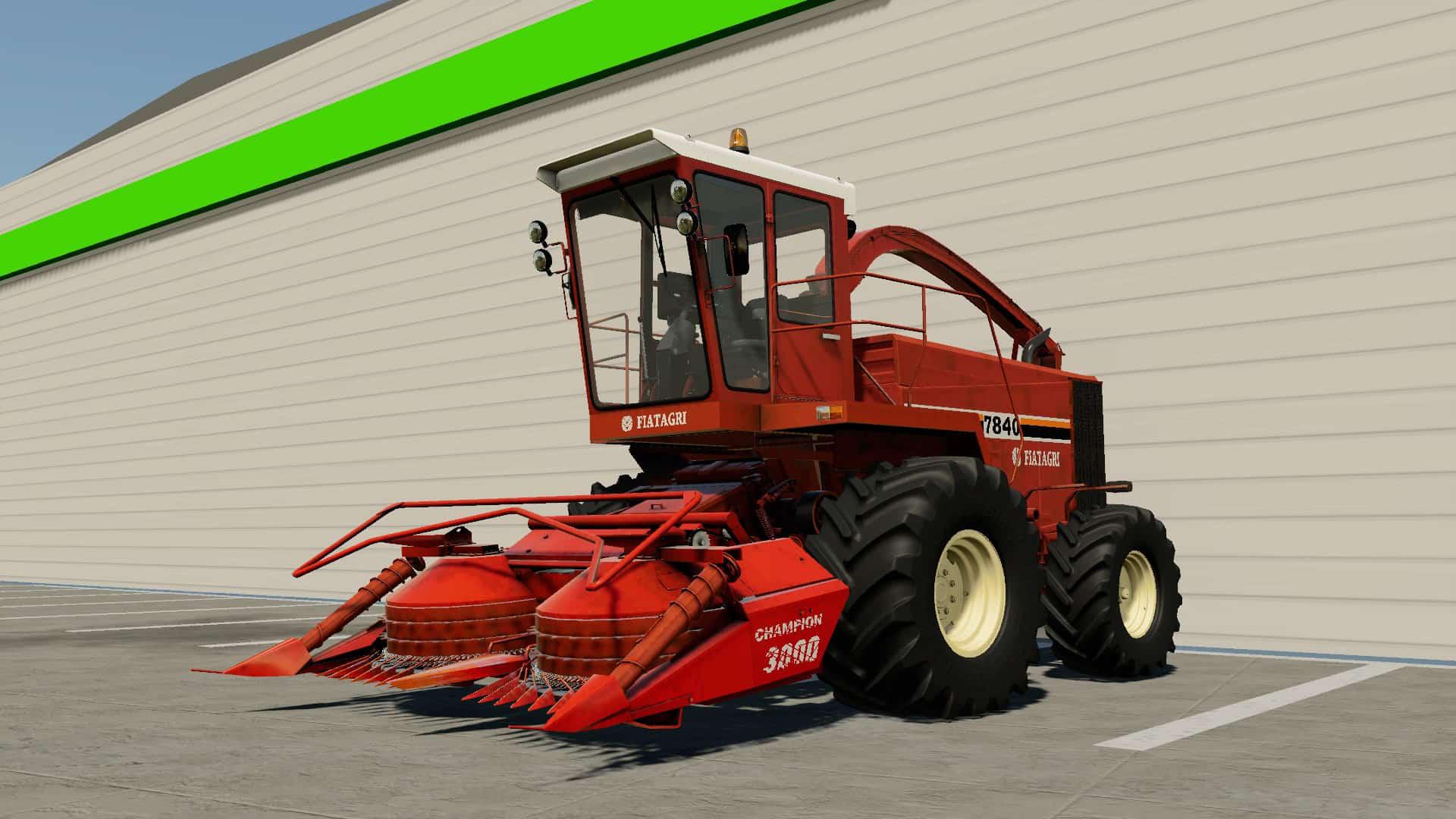FS19 - Hesston 7840 Harvester Mod V1.0