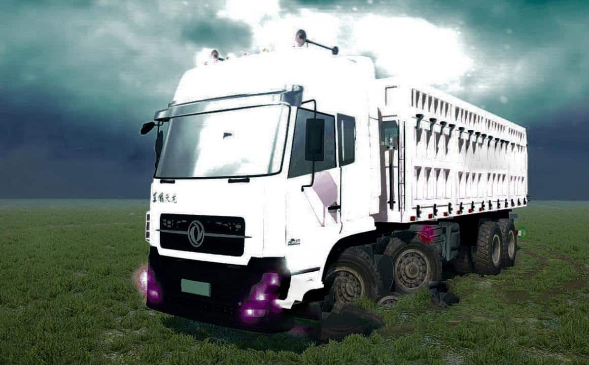 Spintires:Mudrunner - Waste Car 375 Truck V1.0