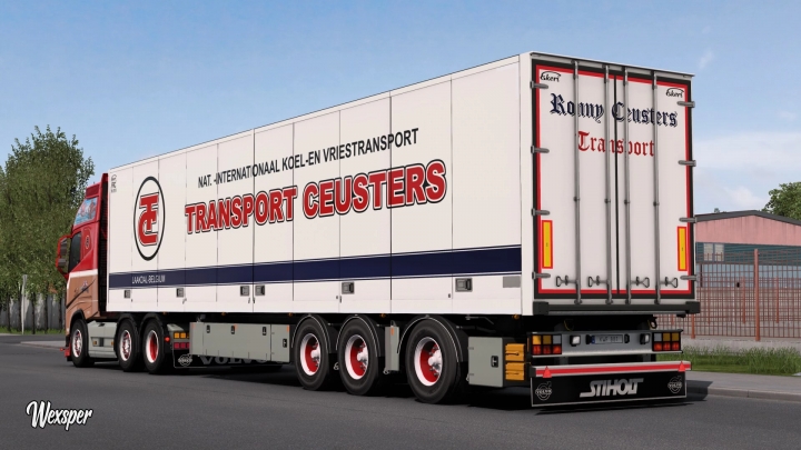 ETS2 - Volvo FH16 2012 Ronny Ceusters Skin Pack V1.0 (1.41.x)
