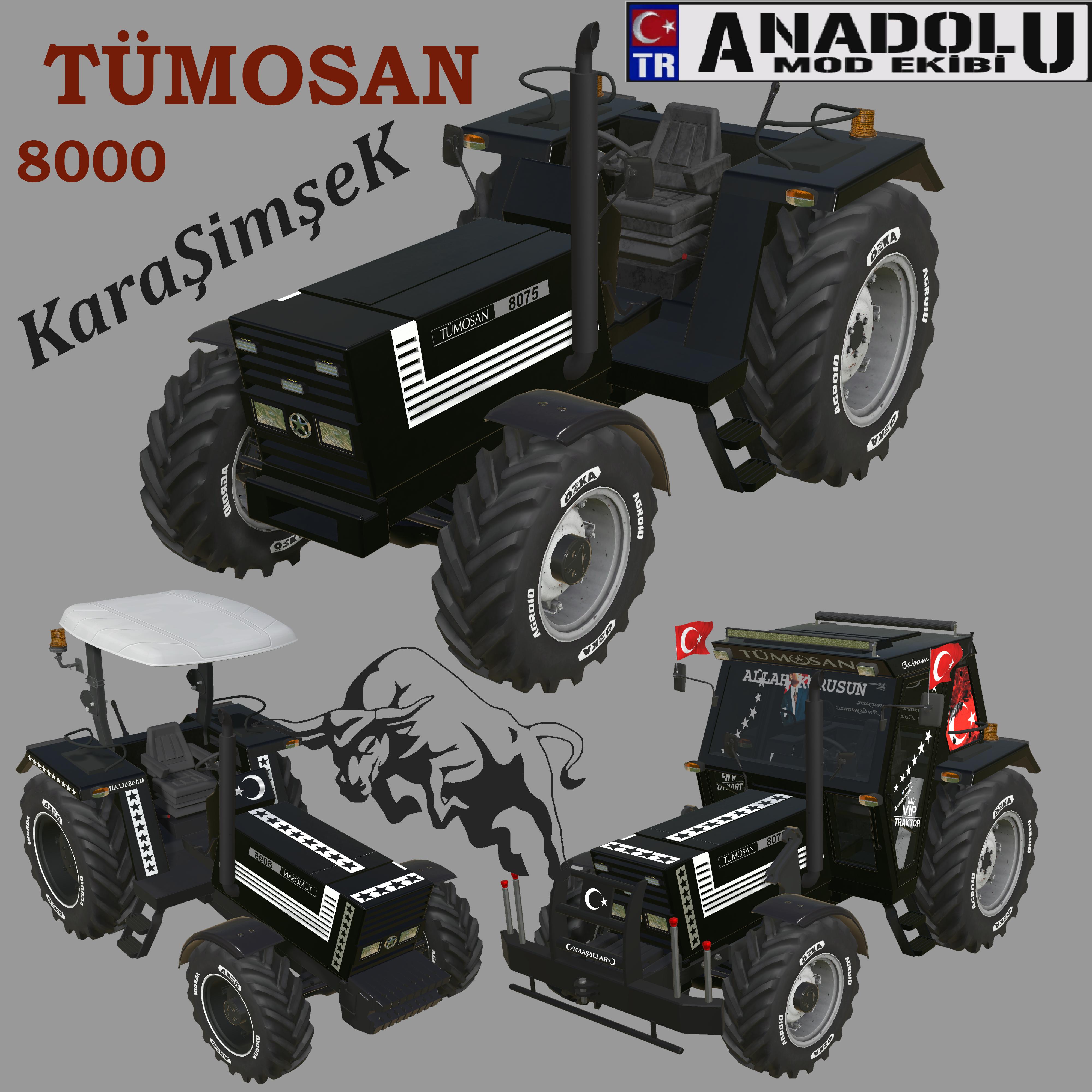 FS19 - Tumosan 8000 KaraSimsek V3.0