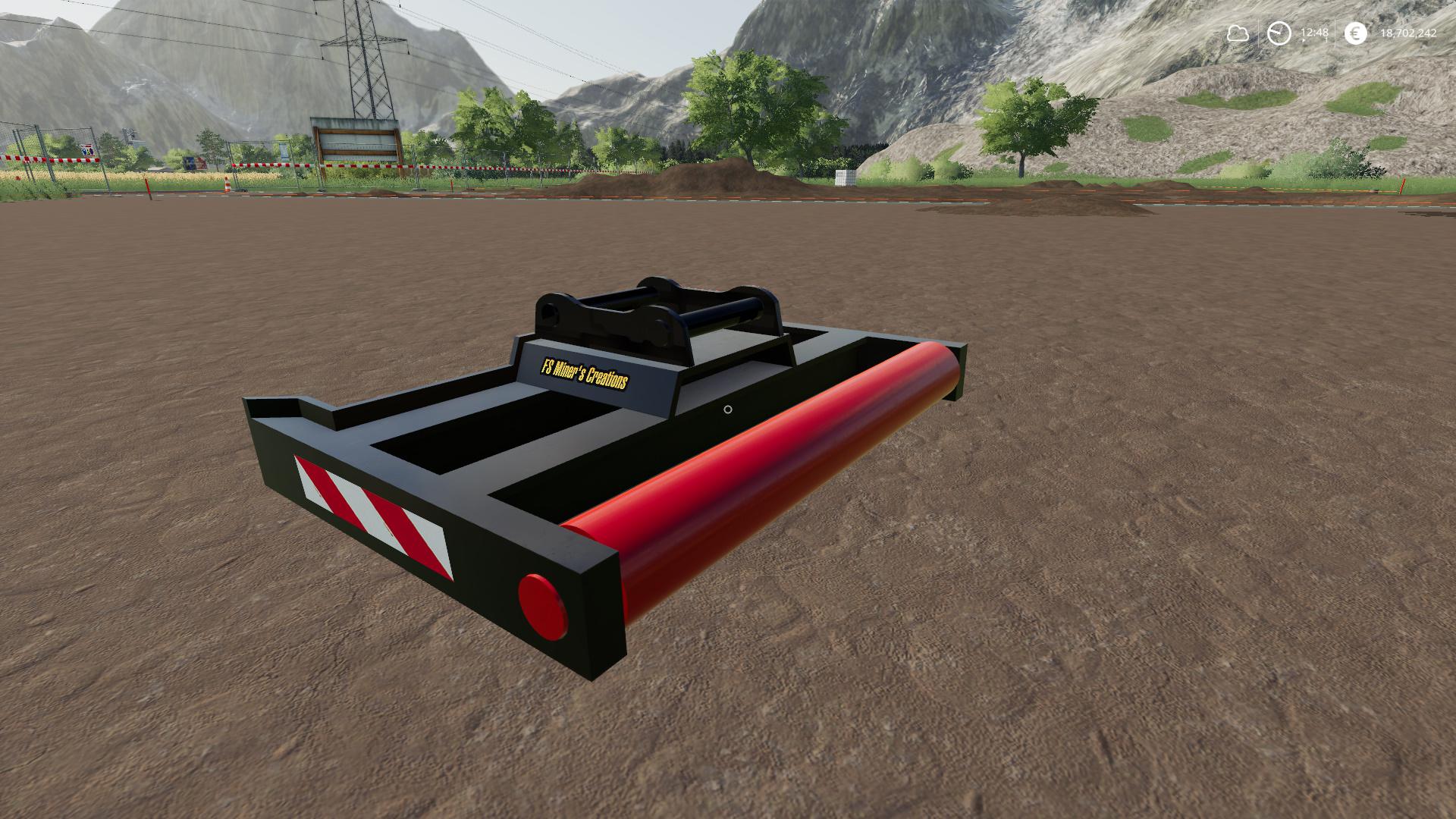 FS19 - Excavator Grade Beam for Volvo 150 V1
