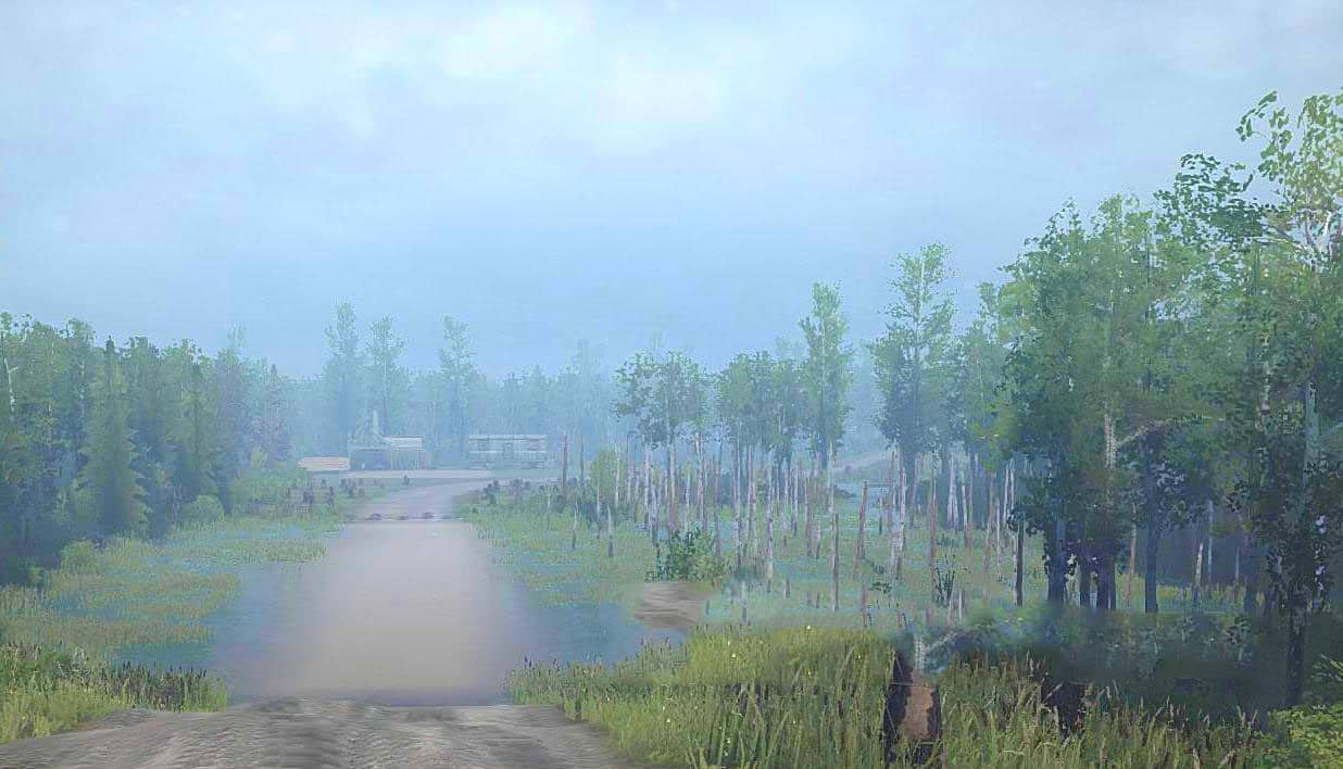Spintires:Mudrunner - Gladilovo Map V1.1