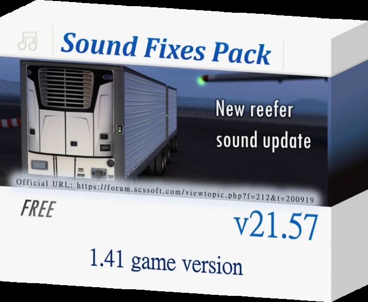 ATS - Sound Fixes Pack V21.57 (1.41.x)