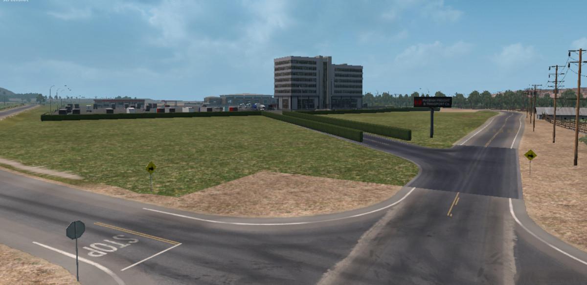 ATS - Redding and Albuquerque Terminal Mod V1.1 (1.36.x)