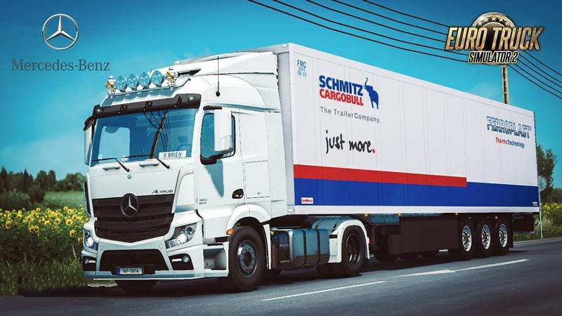 ETS2 - Mercedes-Benz Actros MP4 Fix V1.3.1 (1.37.x)