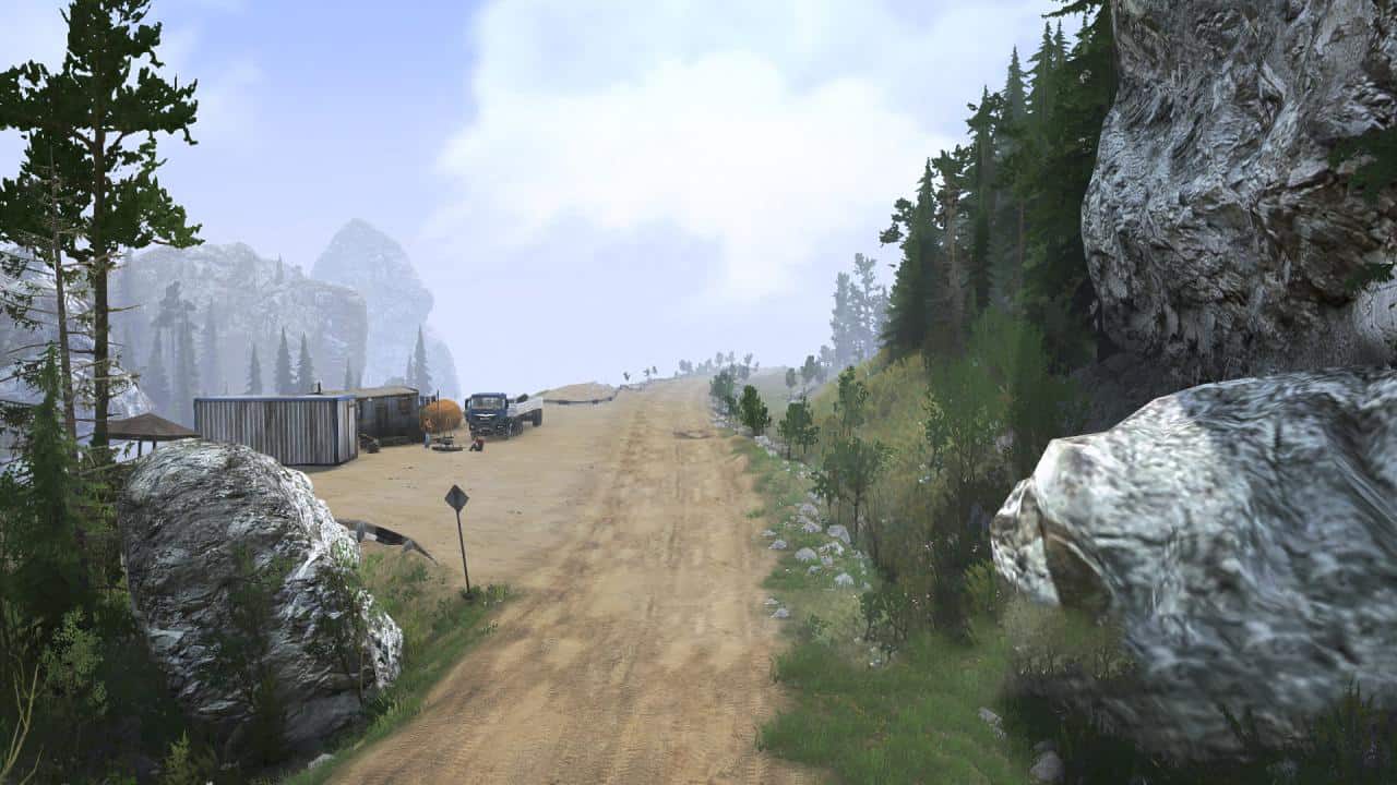 Spintires:Mudrunner - Kirensk-Zabalo Map V2.2