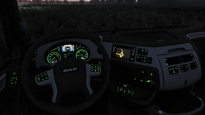 ETS2 - Dashboard Lights DAF V1.2 (1.40.x)
