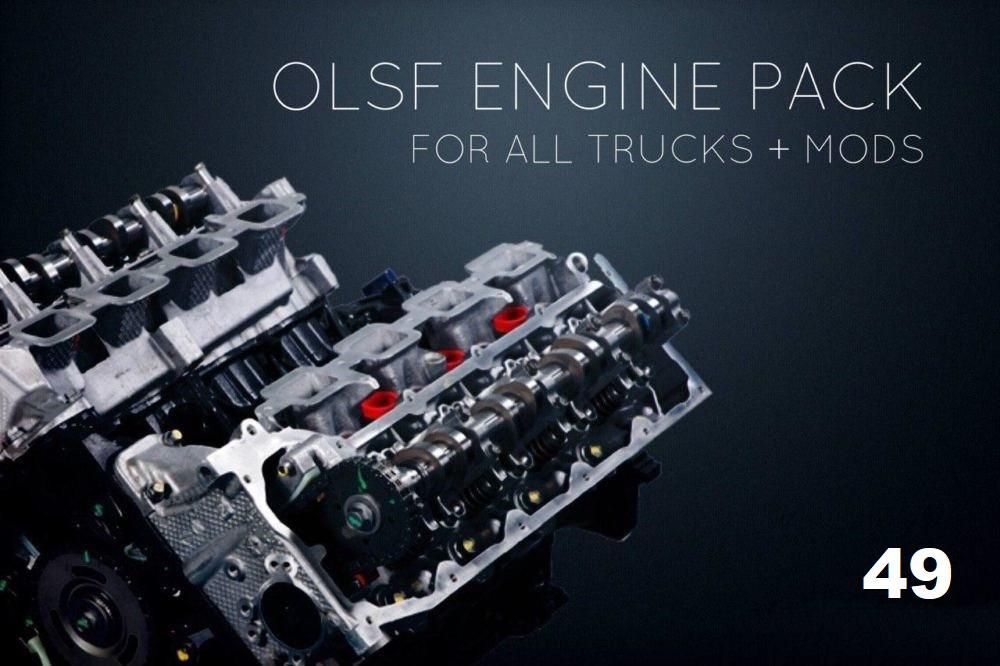 ETS2 - Engines Pack 49 for All Trucks (1.38.x)
