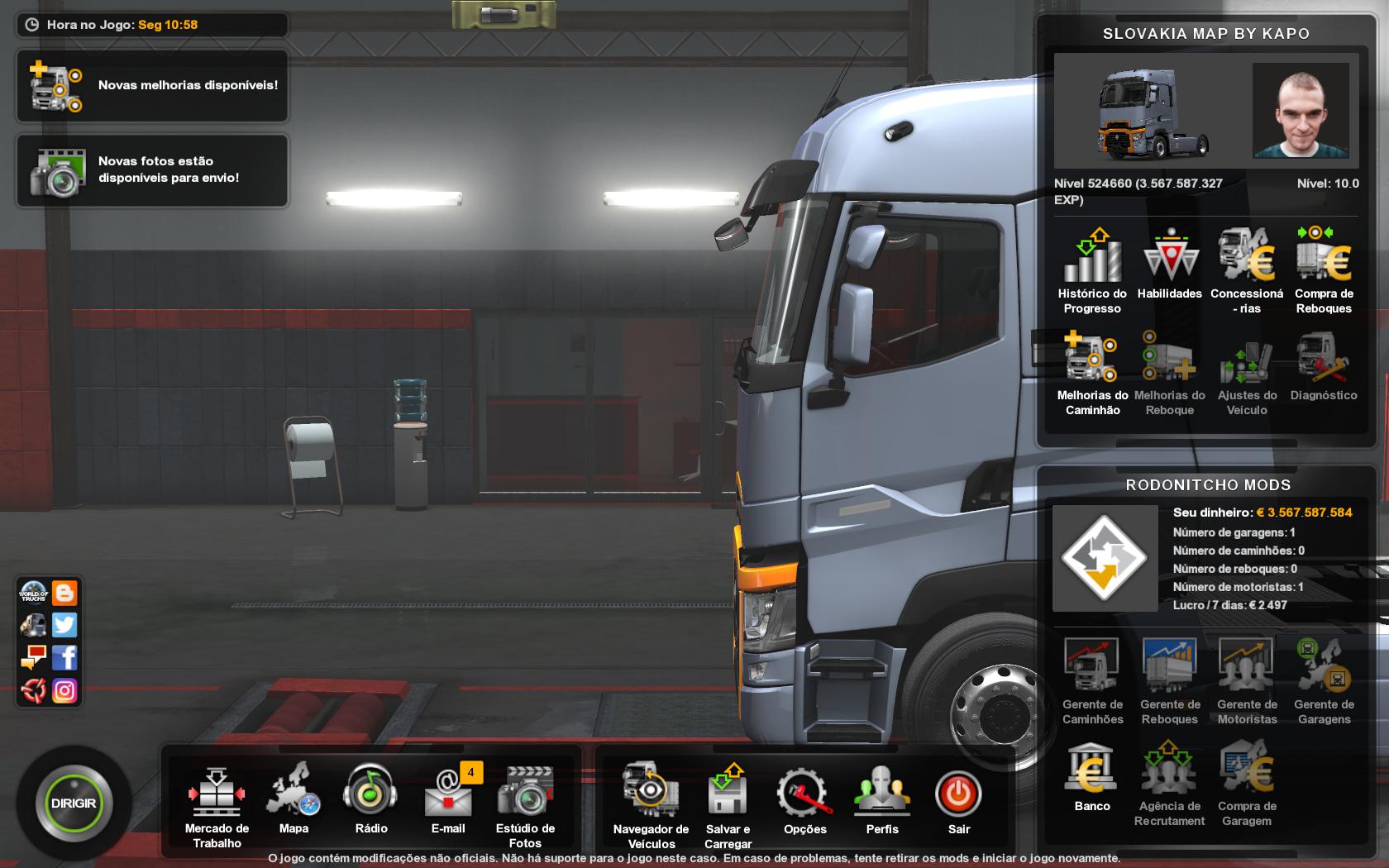 ETS2 - Slovakia Map Profile Mod (1.36.x)