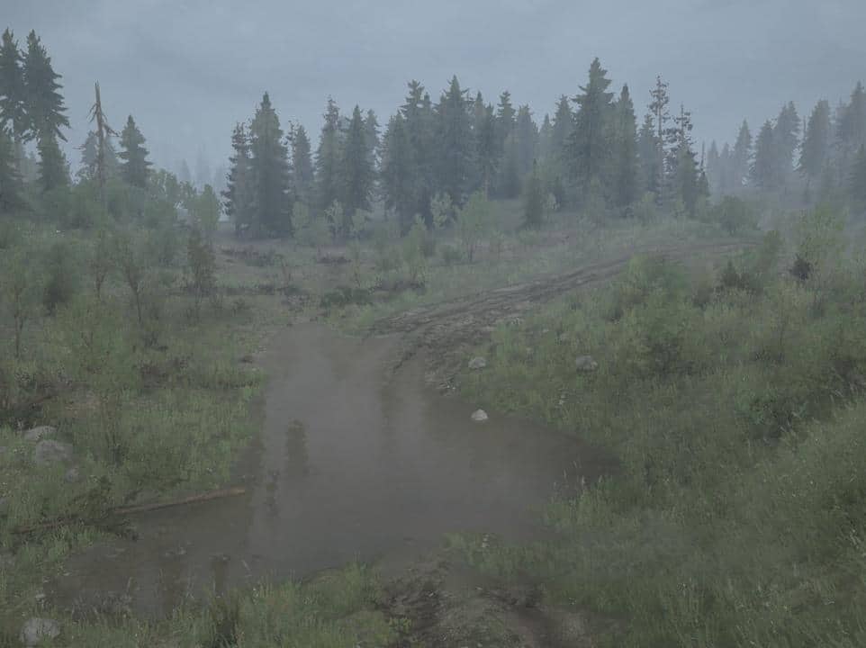 Spintires:Mudrunner - Blue Garage Map V23.11.19