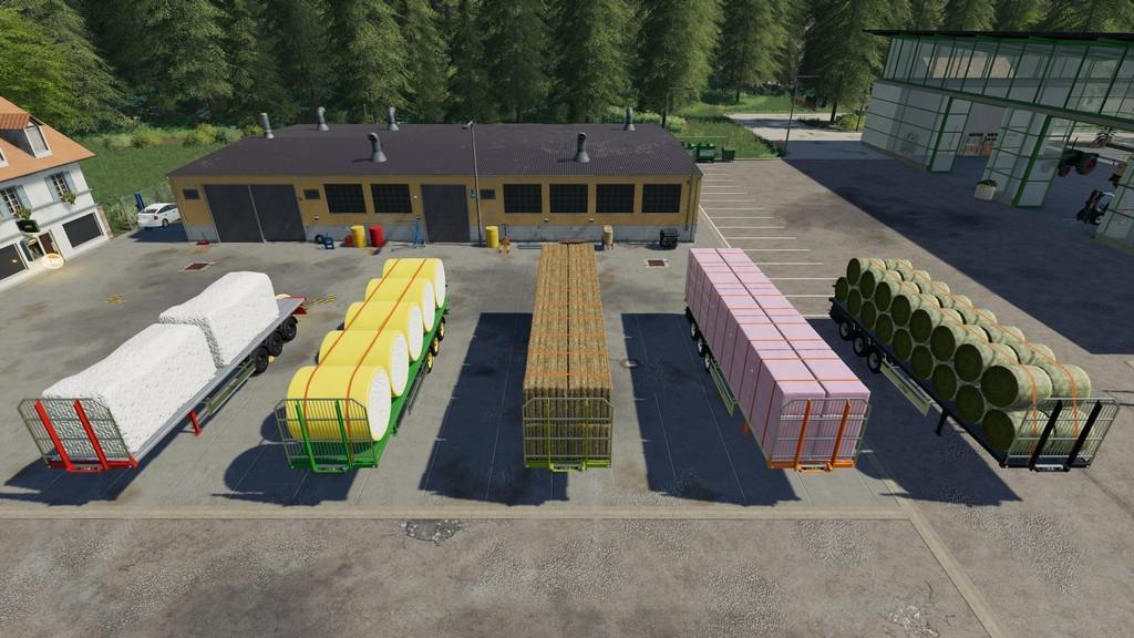 FS19 - Fliegl Flatbed Semitrailer V1.3