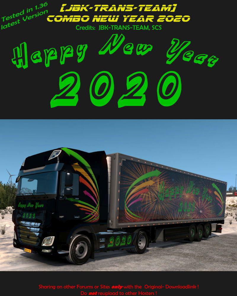 ETS2 - JBK Combo 2020 V1.0 (1.36.x)