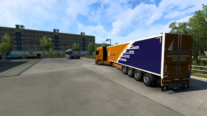 ETS2 - Leipziger Logistic Combo Skin (1.40.x)