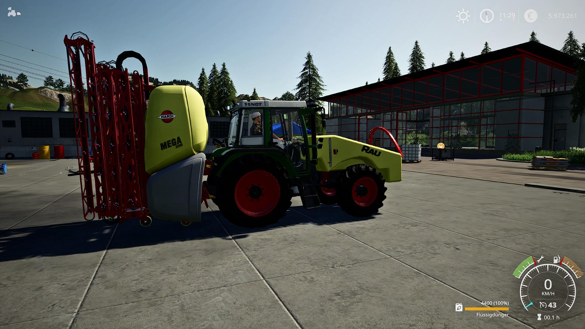 FS19 - Rau Fronttank 2200 Liter V1.0