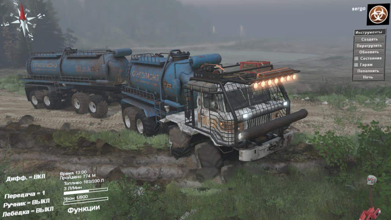 Spintires - GaZ 67RS Snegovik V1