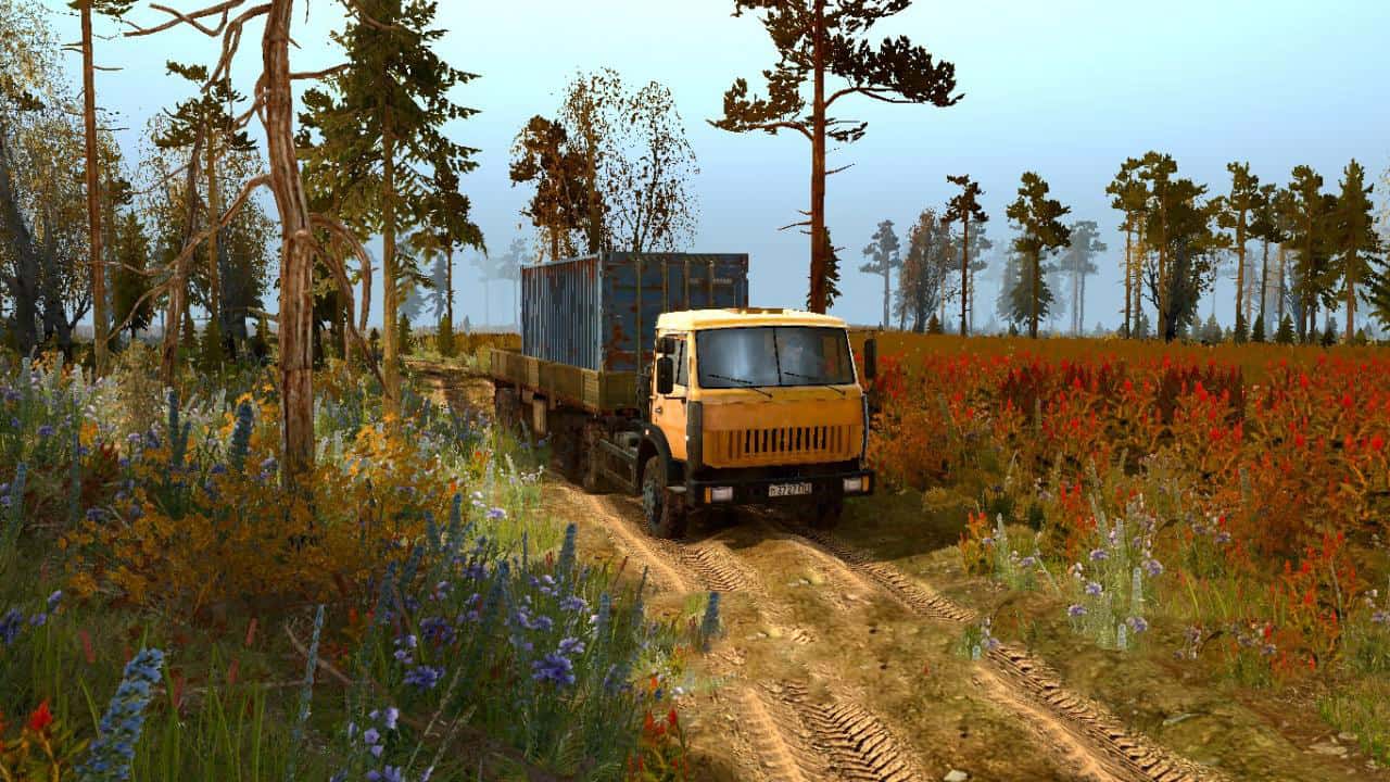 Spintires:Mudrunner - City of Three Lakes Map V1