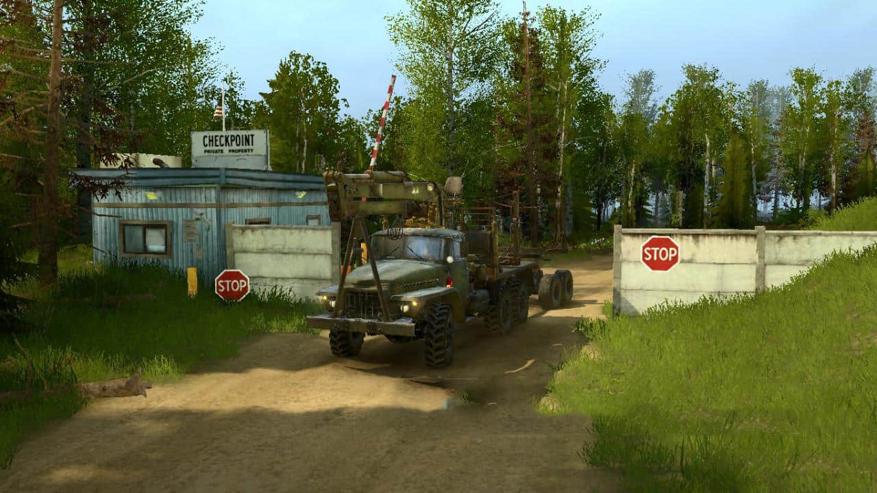 Spintires:Mudrunner - River Doors Map V1